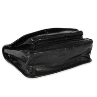 Saint Laurent Black Matelassé Crinkled Calfskin Baby Niki Bag