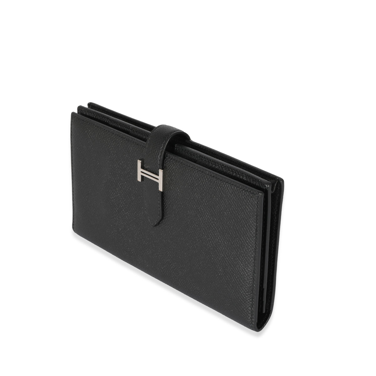 Hermes Black Epsom Bearn Wallet