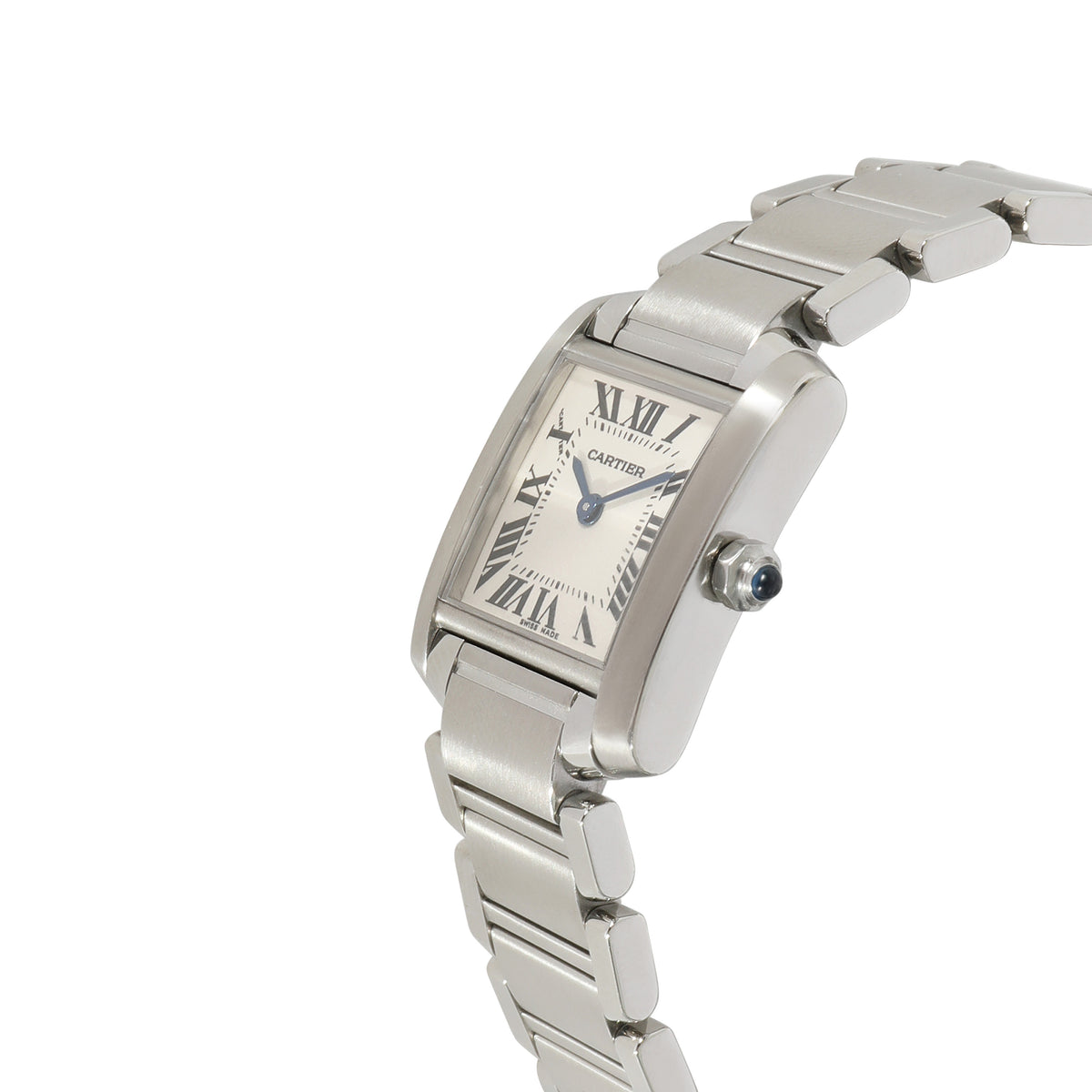 Cartier Tank Francaise W51008Q3 Womens Watch in  Stainless Steel