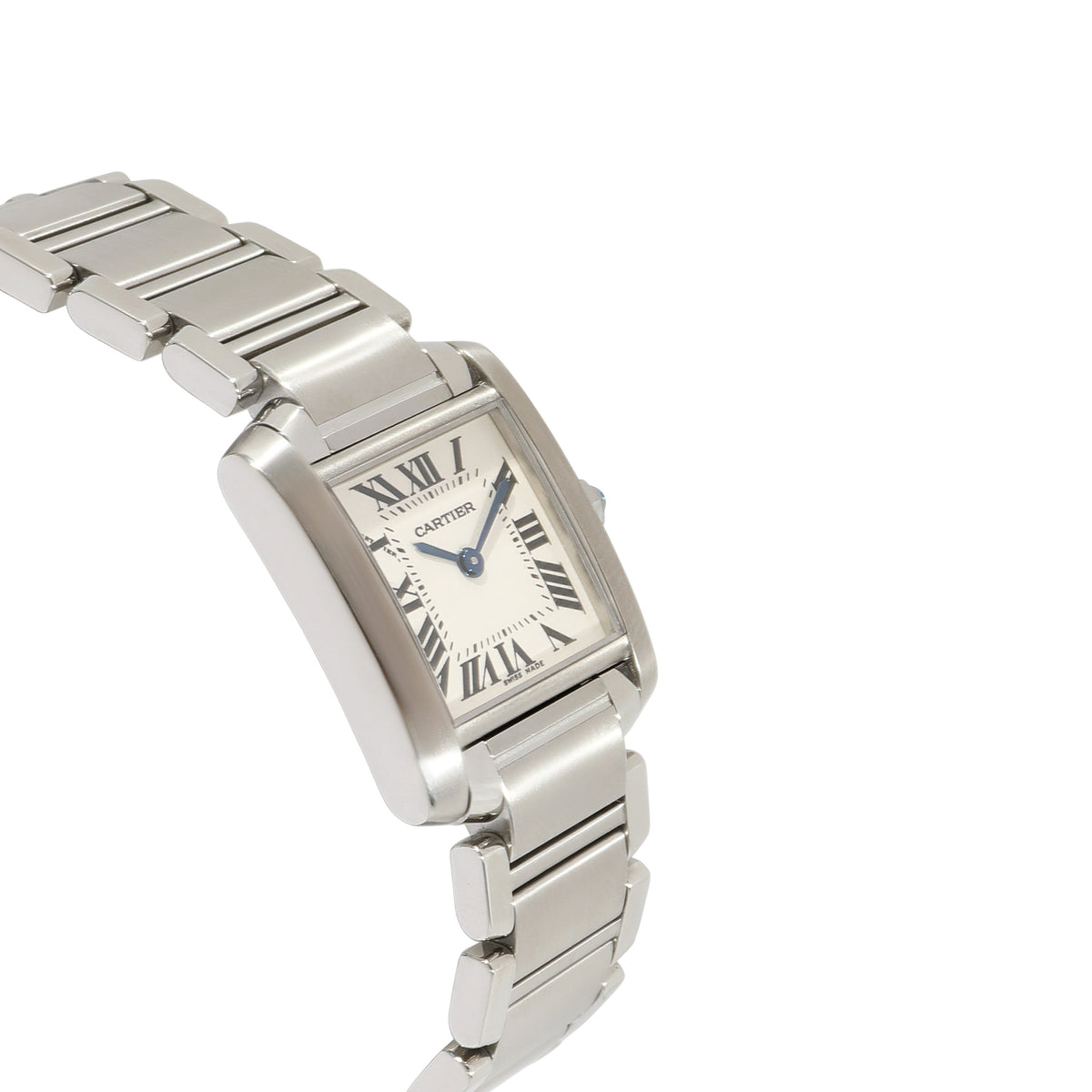 Cartier Tank Francaise W51008Q3 Womens Watch in  Stainless Steel