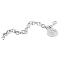 Tiffany & Co. Return To Tiffany Round Tag Bracelet in  Sterling Silver