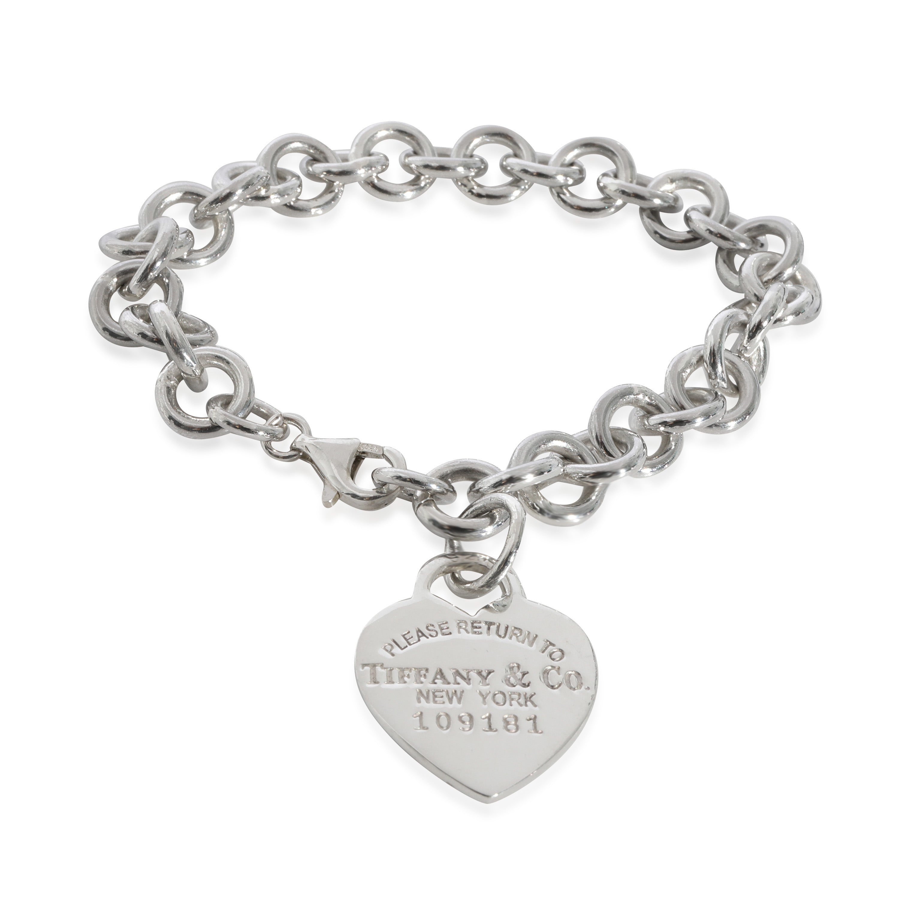 Tiffany & Co. Return To Tiffany Heart Tag Bracelet in Sterling Silver
