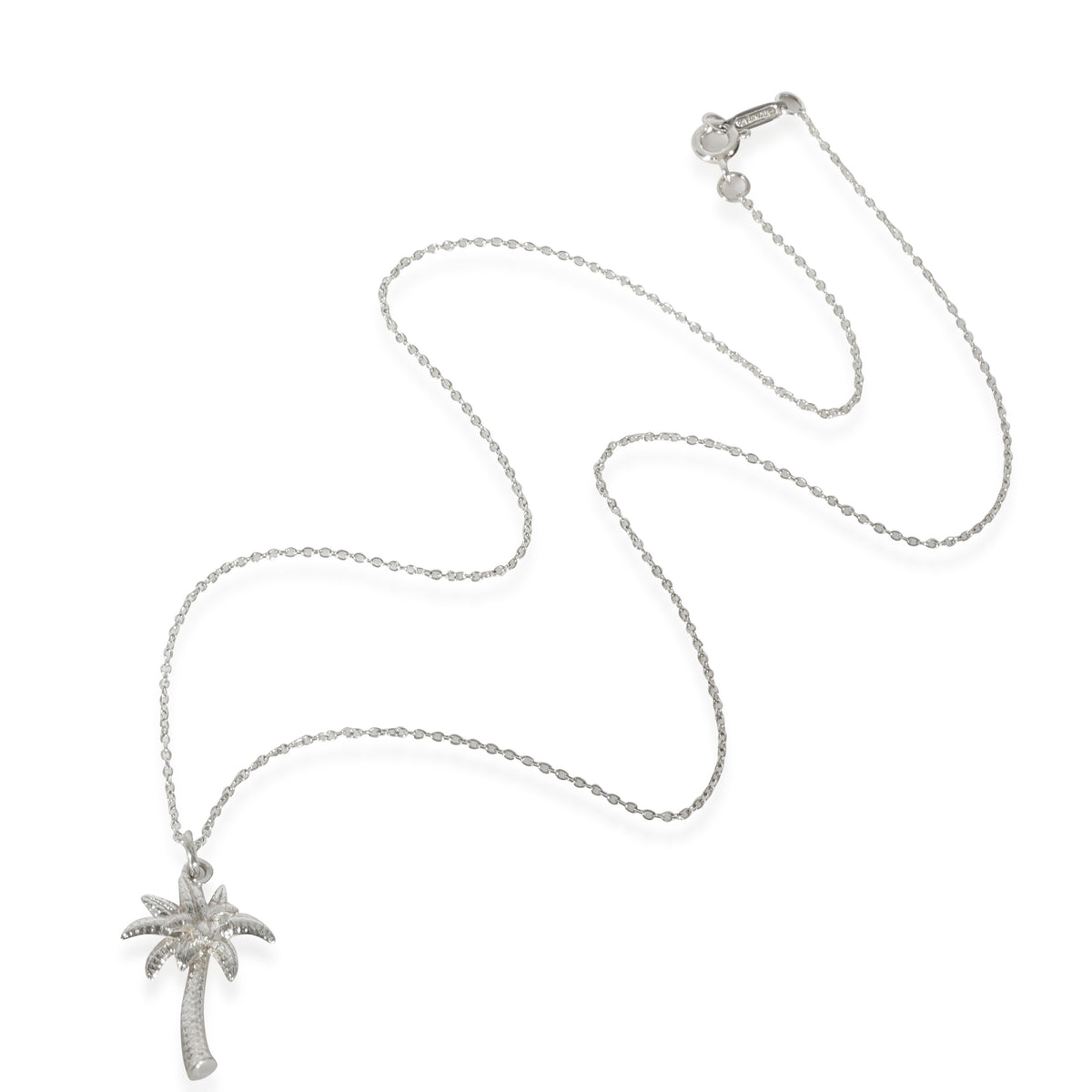 Tiffany & Co. Palm Tree Necklace in Sterling Silver