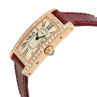 Cartier Tank Americaine WB707231 Womens Watch in 18kt Yellow Gold