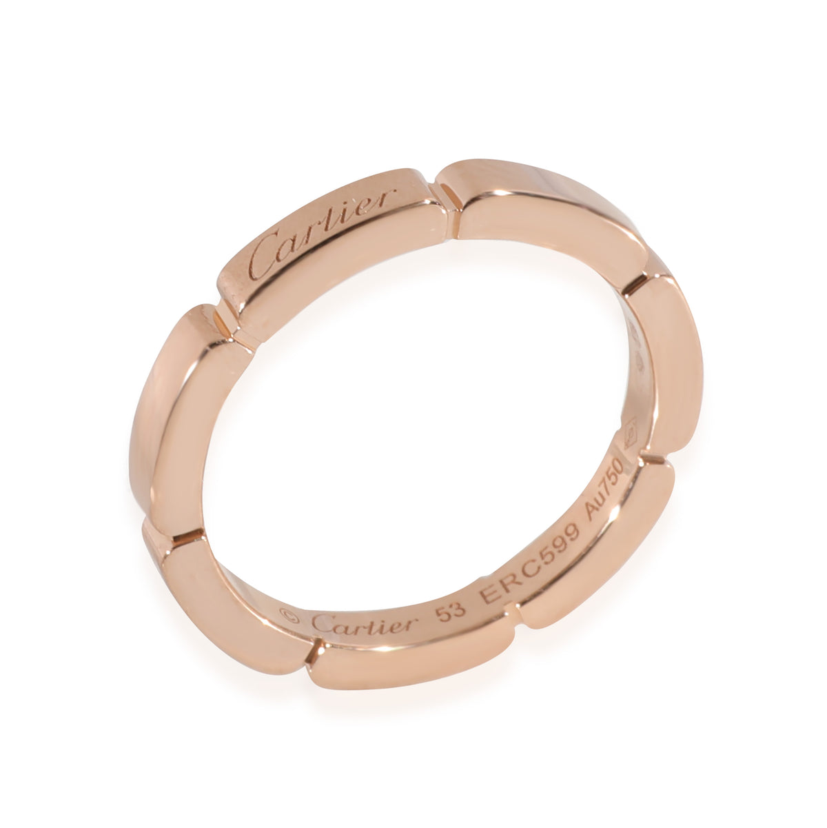 Cartier Maillon Panthere Wedding Band in 18k Rose Gold