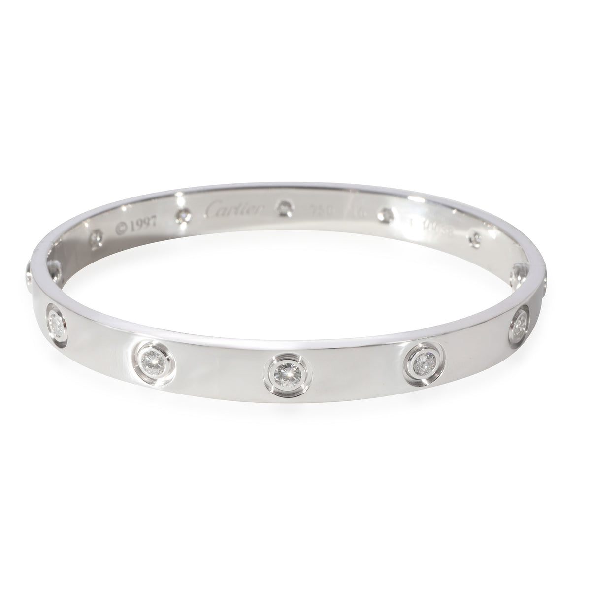 Cartier Love 10 Diamond Bracelet