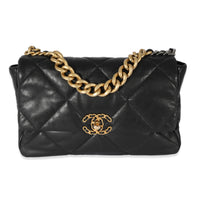 Chanel Lambskin Black Medium 19 Bag