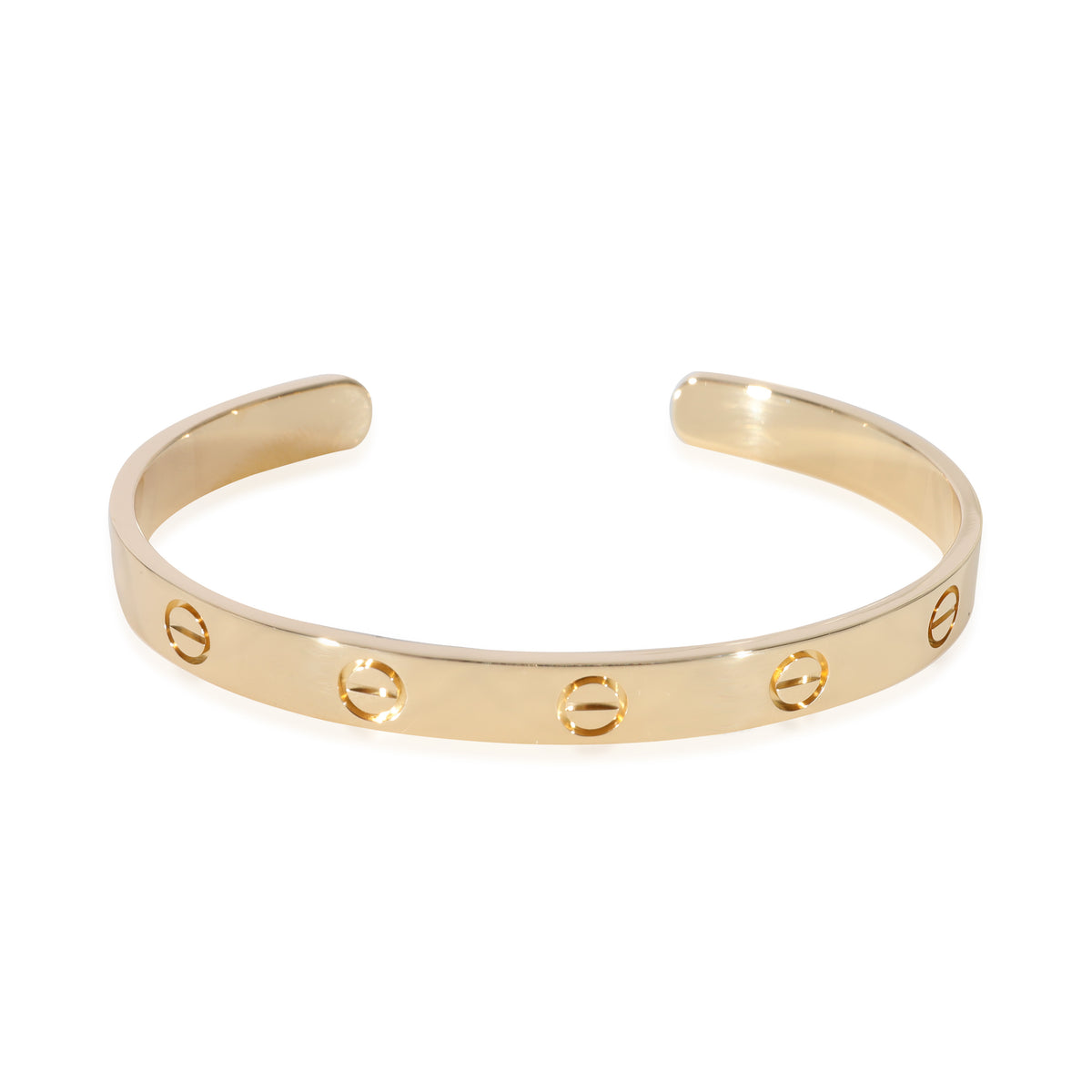 Cartier Love Cuff Bracelet in 18k Yellow Gold