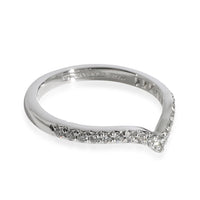 Tiffany & Co. Soleste Diamond Wedding Band in  Platinum 0.17 CTW