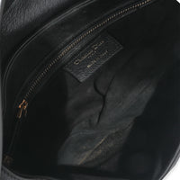 Christian Dior Black Calfskin Saddle Bag