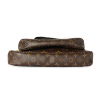 Louis Vuitton Canvas Monogram Khaki Multi Pochette Accessoires