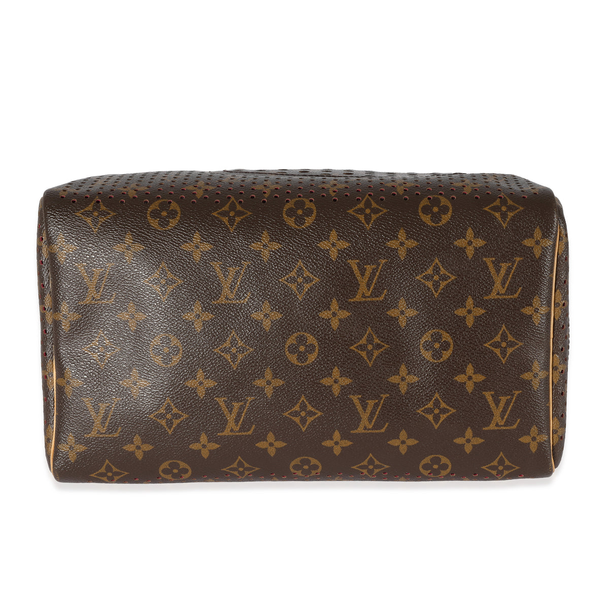 Louis Vuitton // Brown & Fuchsia Perforated Canvas 2006 Limited