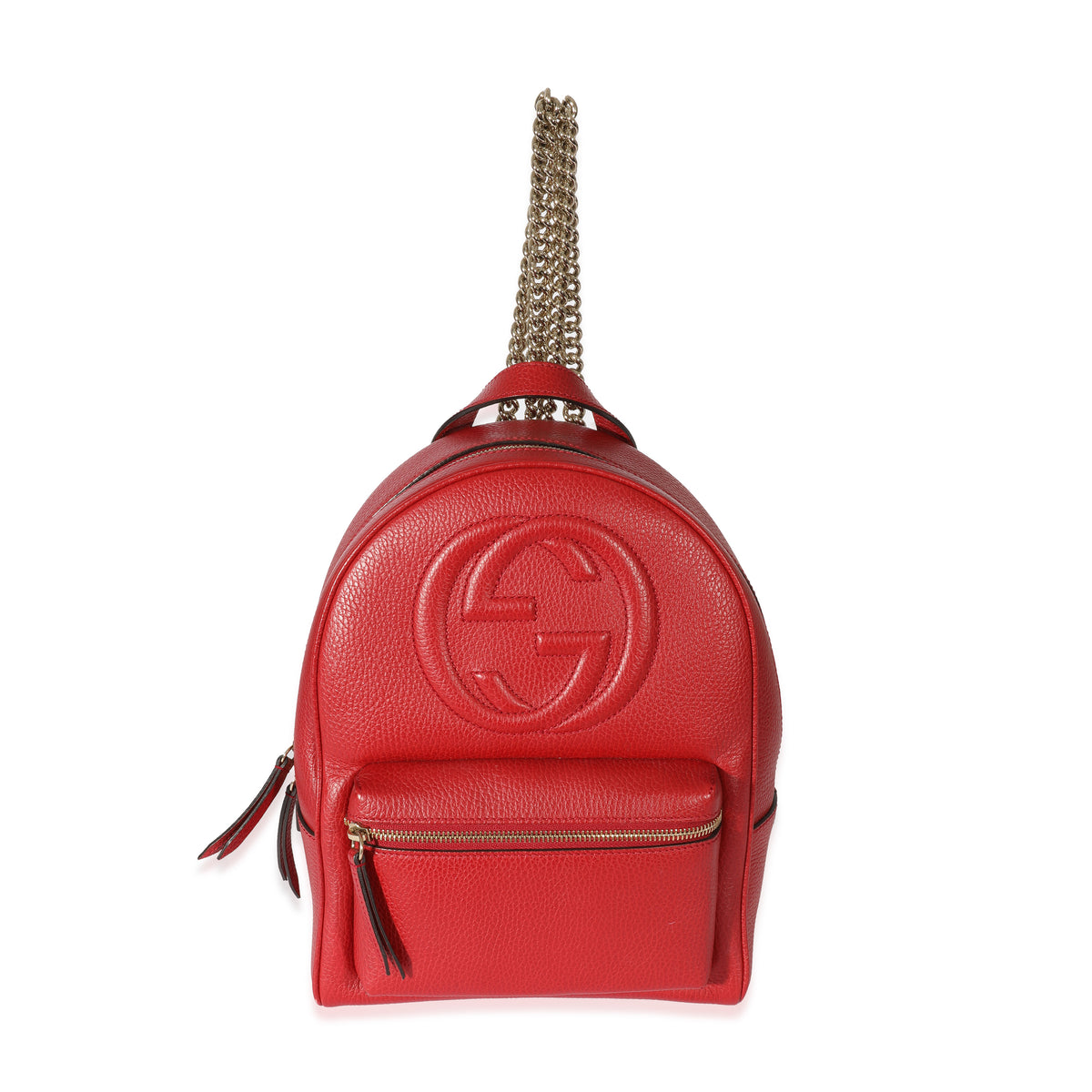 Gucci Maroon Leather Soho Disco Backpack | myGemma
