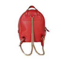 Gucci Maroon Leather Soho Disco Backpack