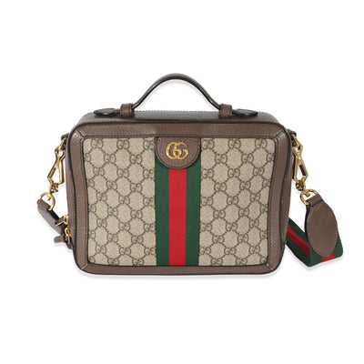 Gucci GG Supreme Small Ophidia Web Top Handle