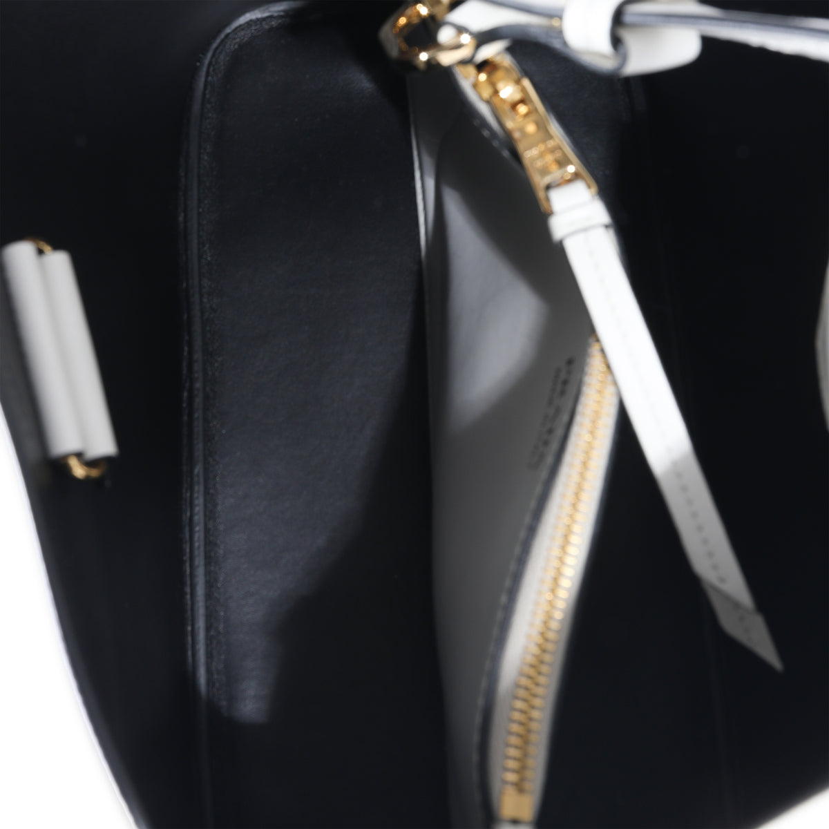 Prada White Saffiano Leather Crossbody Saddle Bag, myGemma