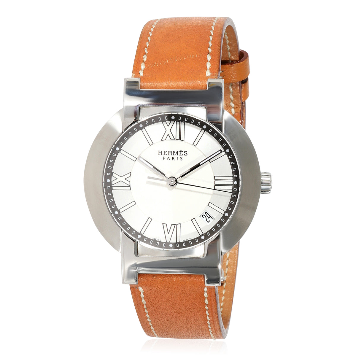 Hermès Nomade N01.710 Unisex Watch in  Stainless Steel