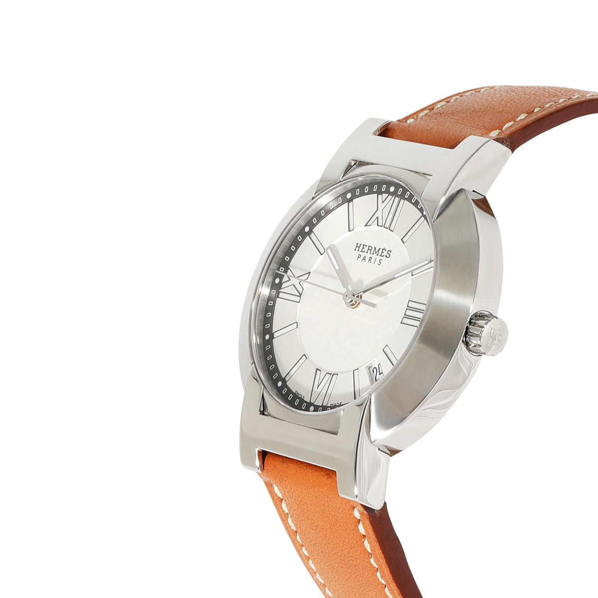 Hermès Nomade N01.710 Unisex Watch in  Stainless Steel