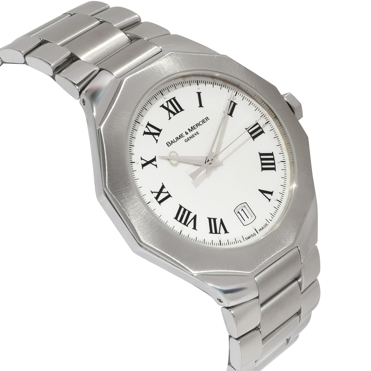 Baume & Mercier Riviera 65470 Mens Watch in  Stainless Steel