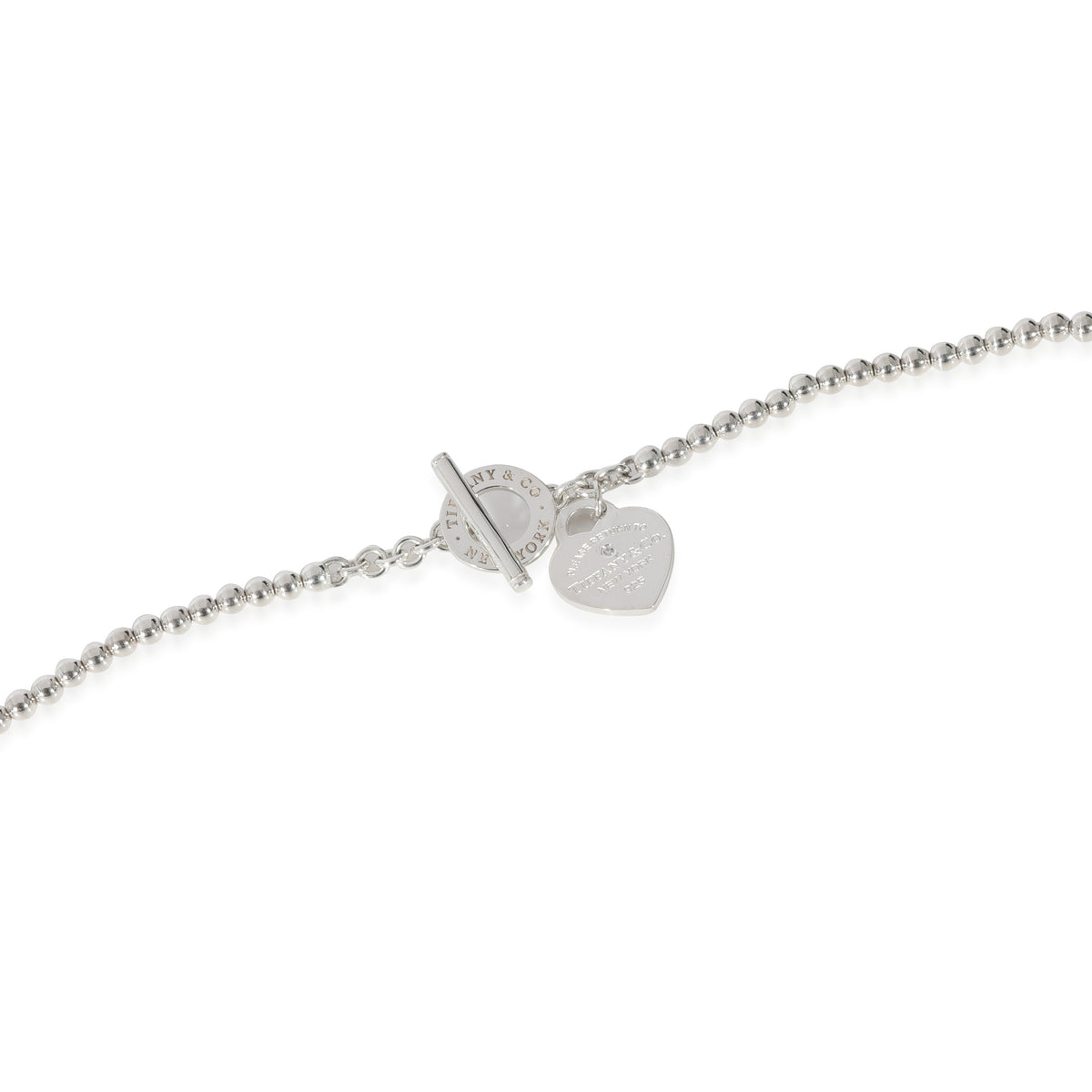 Tiffany & Co. Return To Tiffany Wrap Necklace in Sterling Silver & Pearls