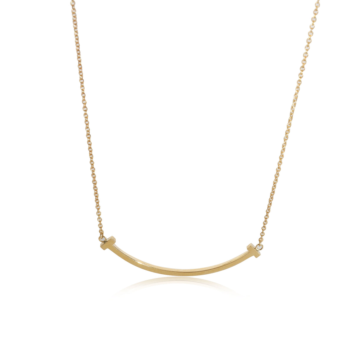 Tiffany & Co. Smile Necklace in 18k Yellow Gold