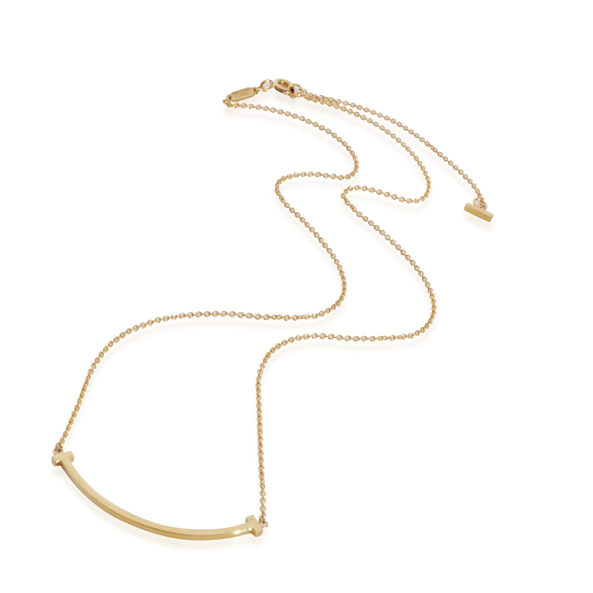 Tiffany & Co. Smile Necklace in 18k Yellow Gold