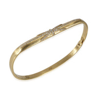 Dominique Cohen Northstar Diamond Bangle Bracelet in18k Yellow Gold 0.4 CTW