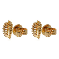 Anita Ko Palm Leaf Diamond Earrings in 18k Yellow Gold 0.39 CTW