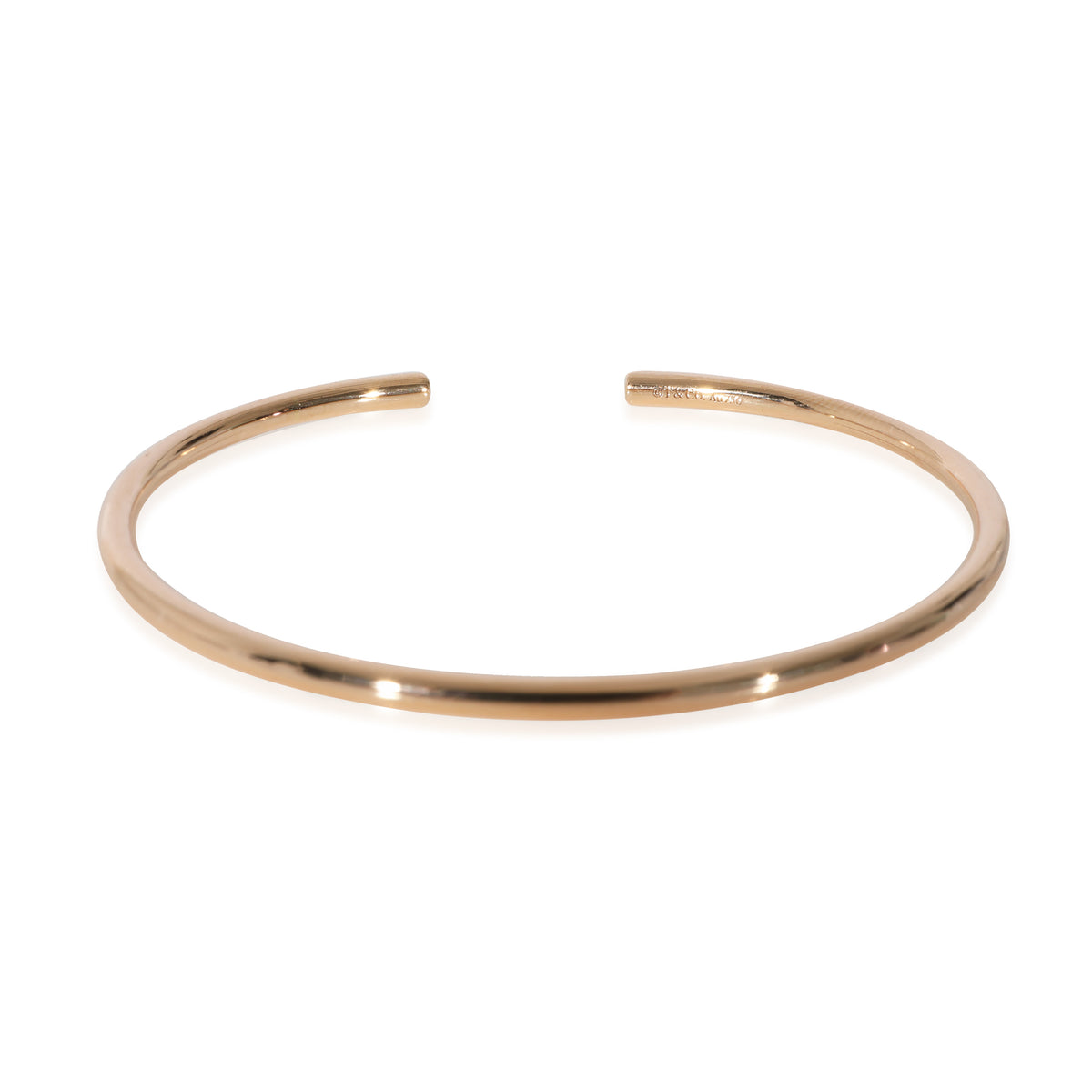 Tiffany & Co. Metro Diamond Cuff in 18k Rose Gold 0.12 CTW