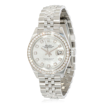 Rolex Datejust 279384RBR Womens Watch in  Stainless Steel/White Gold