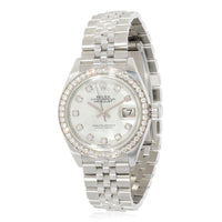 Rolex Datejust 279384RBR Women's Watch in  Stainless Steel/White Gold