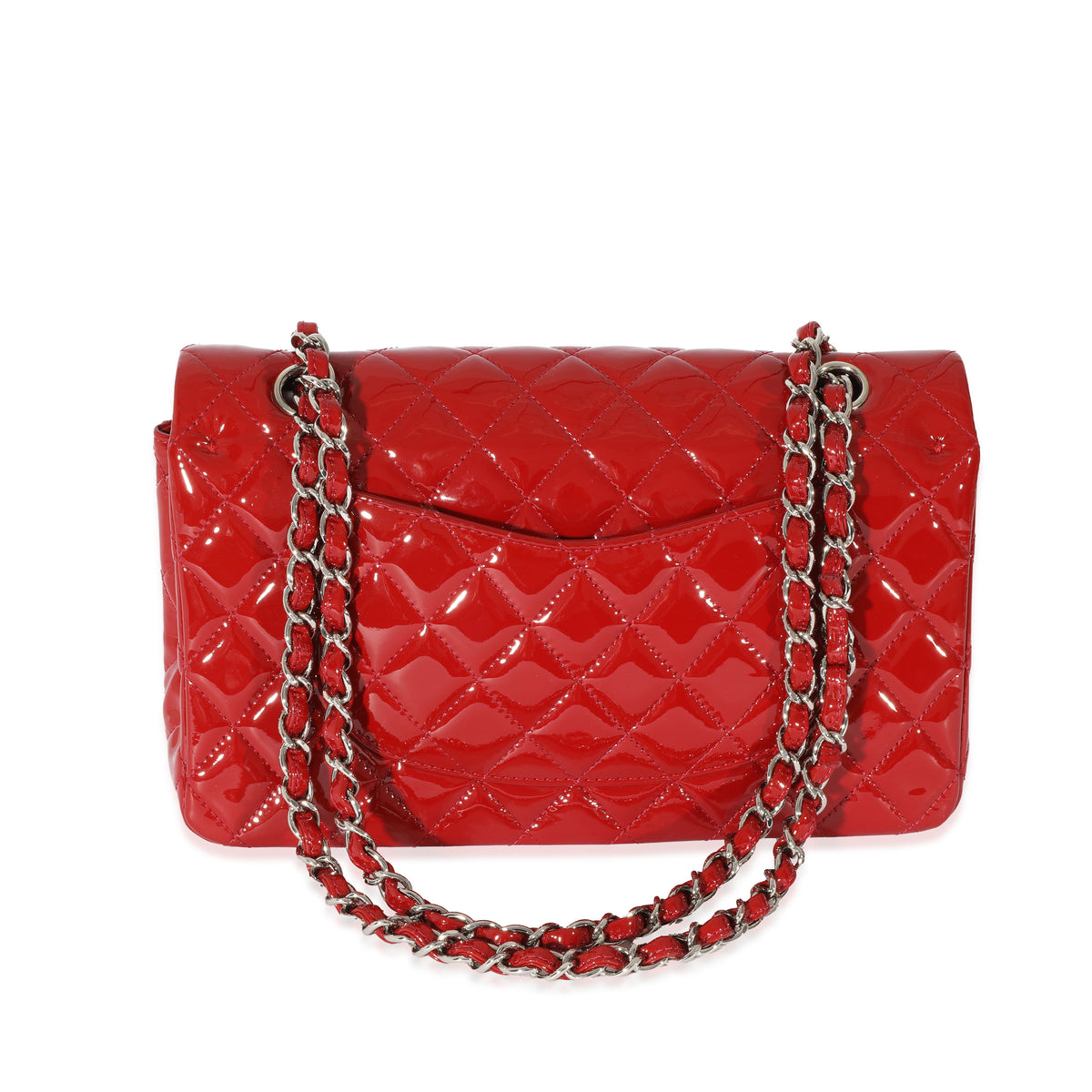 Chanel Red Patent Classic Jumbo Double Flap Bag, myGemma