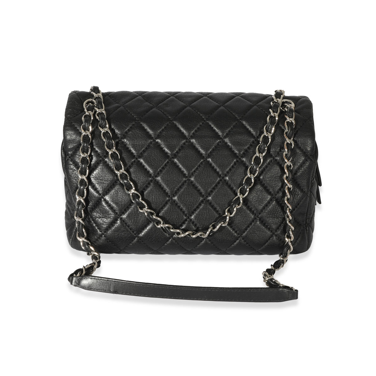 Chanel Black Leather Casual Journey Flap Bag | myGemma | Item #128373