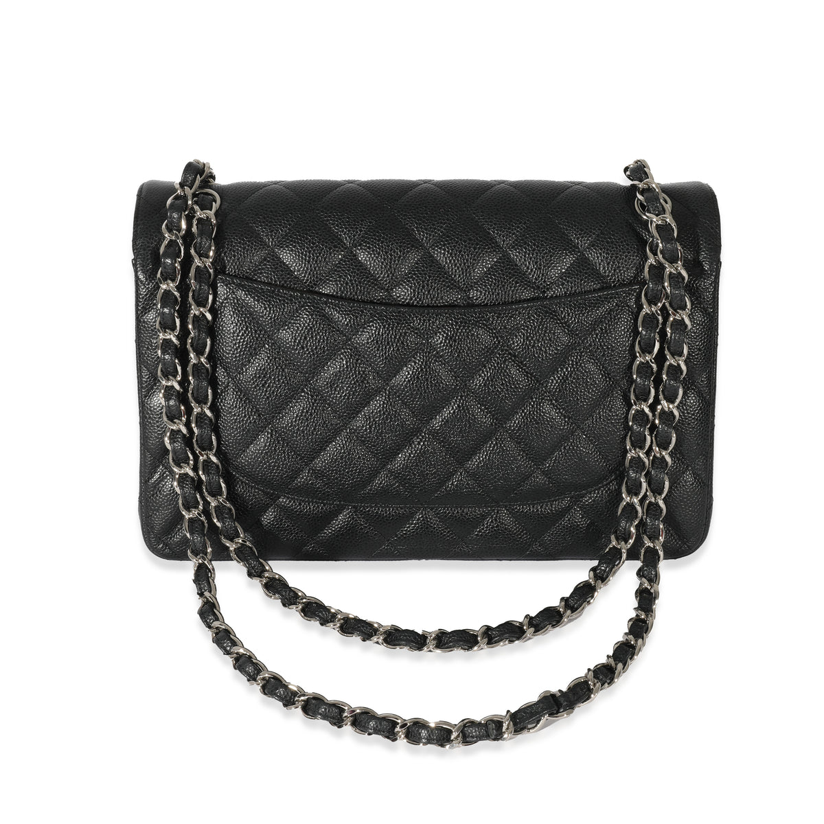 Chanel Chanel Black Caviar Jumbo Flap