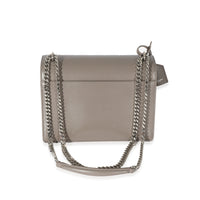 Saint Laurent Grey Leather Sunset Bag