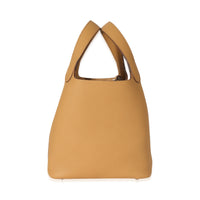 Hermès Biscuit Taurillon Clemence Picotin 18 PHW