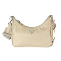 Prada Beige Re-Nylon Re-Edition 2005 Bag