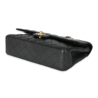 Chanel Black Quilted Caviar Medium Double Flap Bag