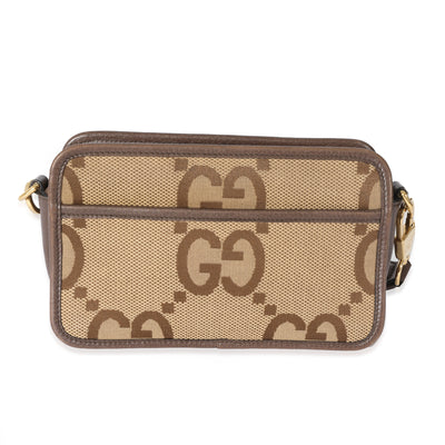 Gucci Beige Jumbo Canvas GG Mini Bag