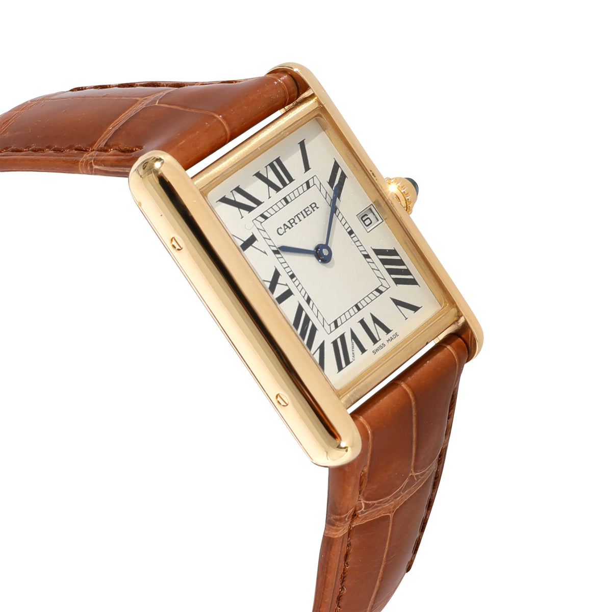 Cartier Tank LC W1529756 Unisex Watch in 18kt Yellow Gold