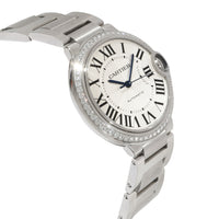 Cartier Ballon Bleu W4BB0024 Unisex Watch in  Stainless Steel