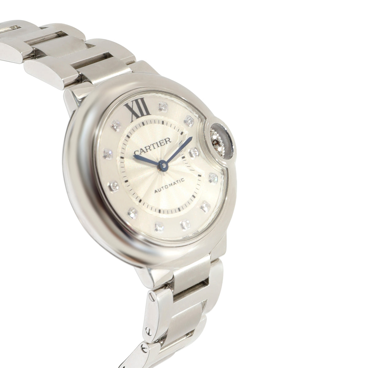 Cartier Ballon Bleu W4BB0021 Womens Watch in  Stainless Steel