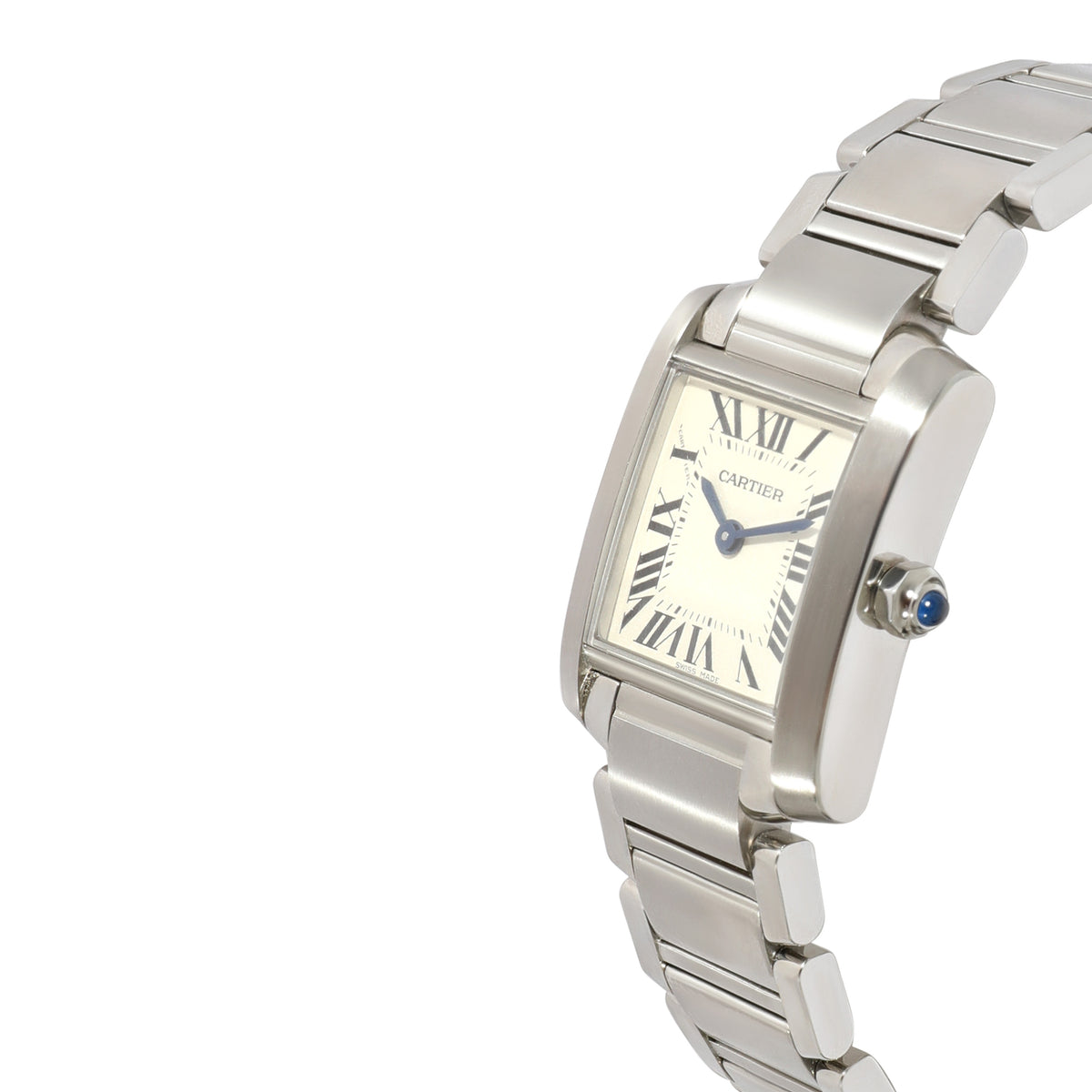 Cartier Tank Francaise W51008Q3 Womens Watch in  Stainless Steel