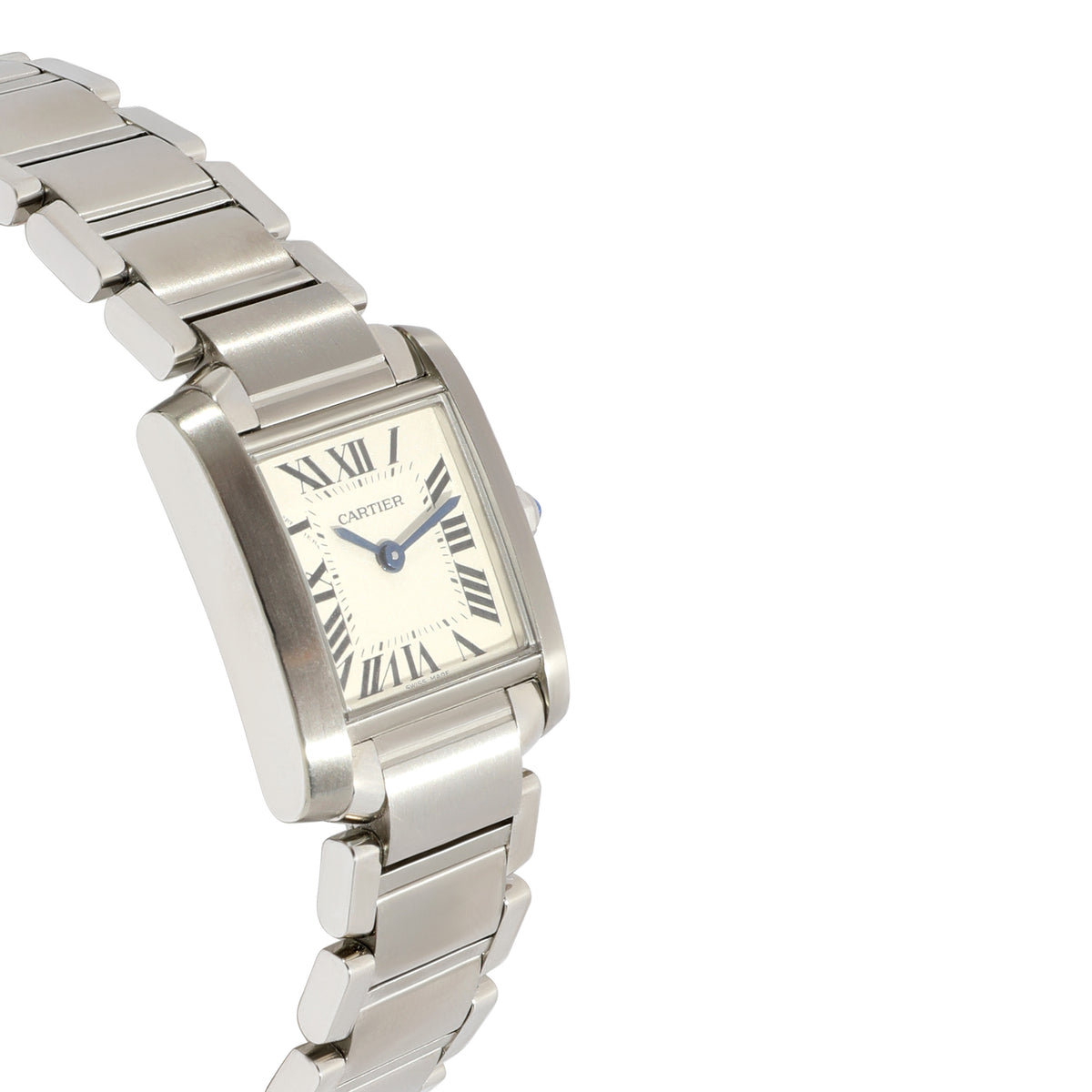 Cartier Tank Francaise W51008Q3 Womens Watch in  Stainless Steel