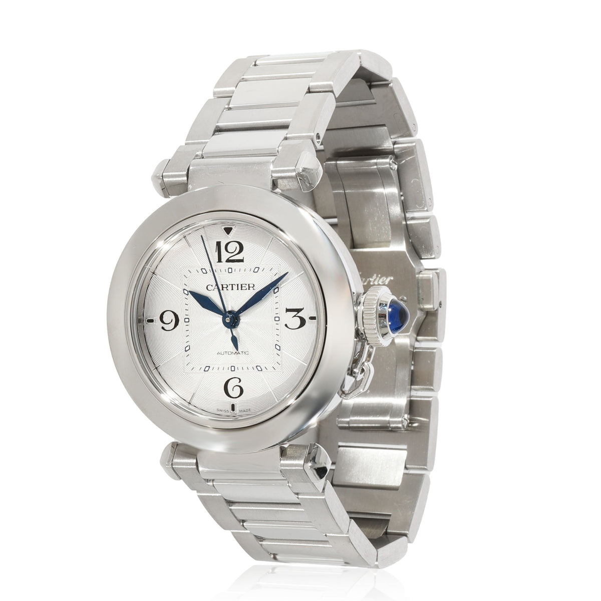 Cartier Pasha WSPA0013 Unisex Watch in Stainless Steel myGemma