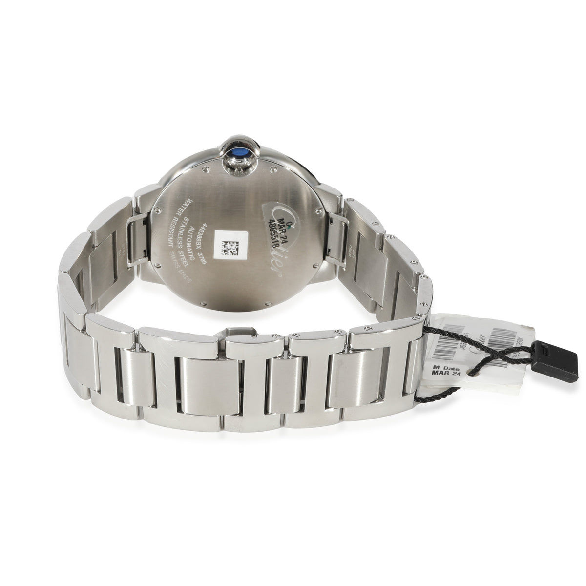 Cartier Ballon Bleu WSB0049 Mens Watch in  Stainless Steel