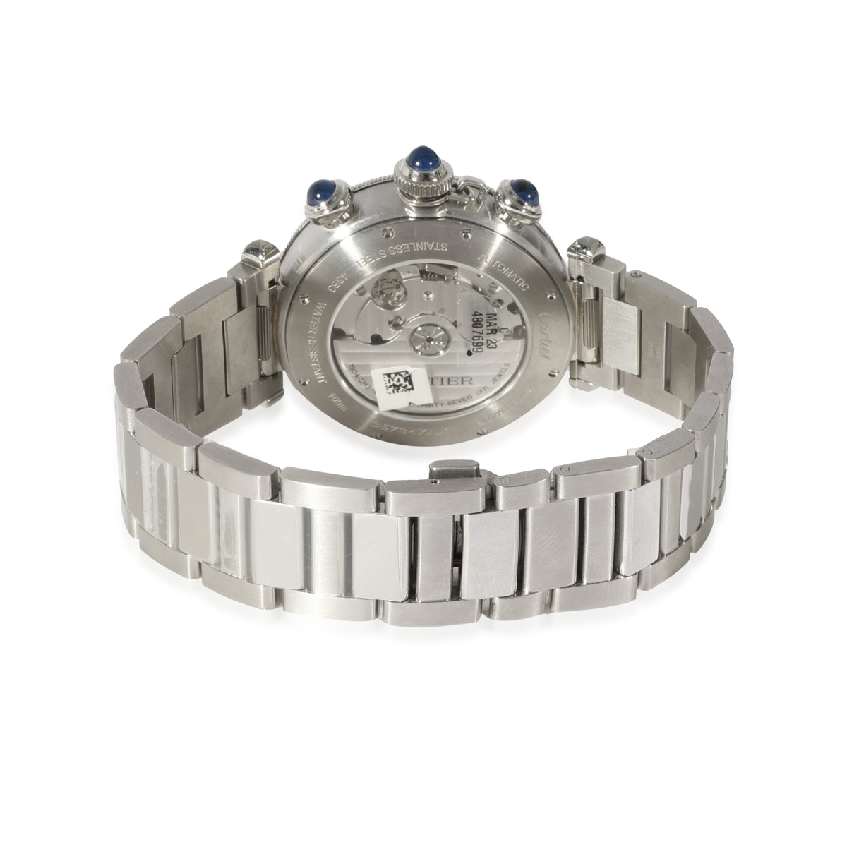 Cartier Pasha de Cartier WSPA0018 Mens Watch in  Stainless Steel