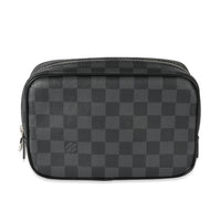 Louis Vuitton Canvas Damier Graphite Toiletry Pouch PM