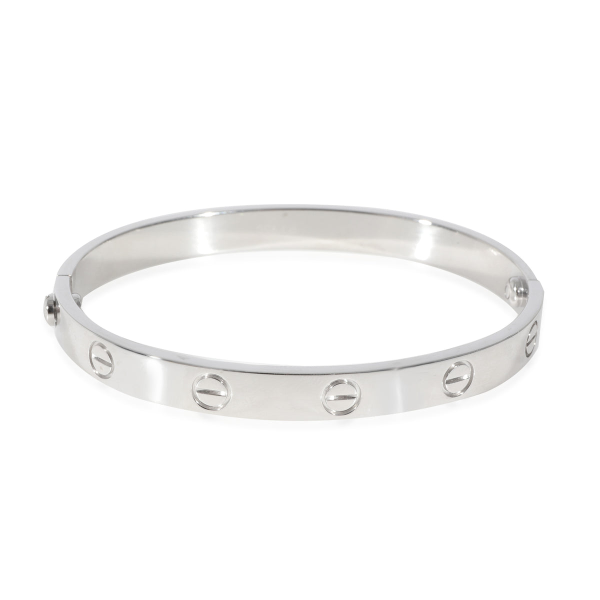 Cartier Love Bracelet in  Platinum