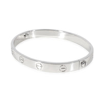 Cartier Love Bracelet in  Platinum